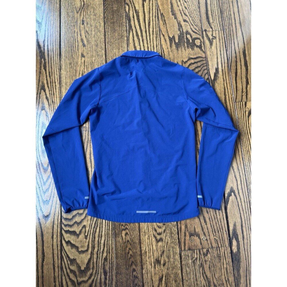 Nike Windbreaker Jacket Navy Blue Size Small Zip Up Long Sleeve Lightweight - Picture 8 of 8